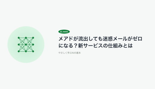 メアドが流出しても迷惑メールがゼロになる？新サービスの仕組みとは